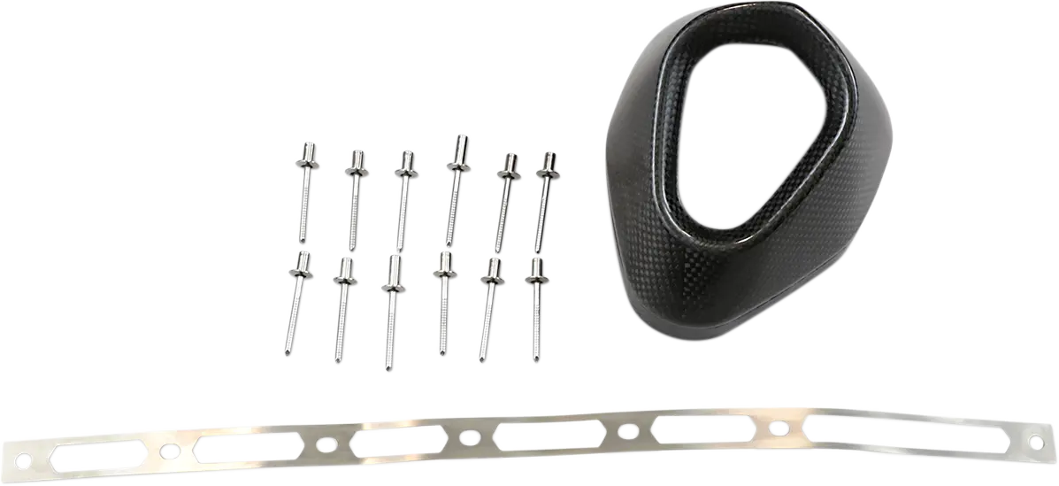 Akrapovic Replacement End Cap - Carbon Fiber