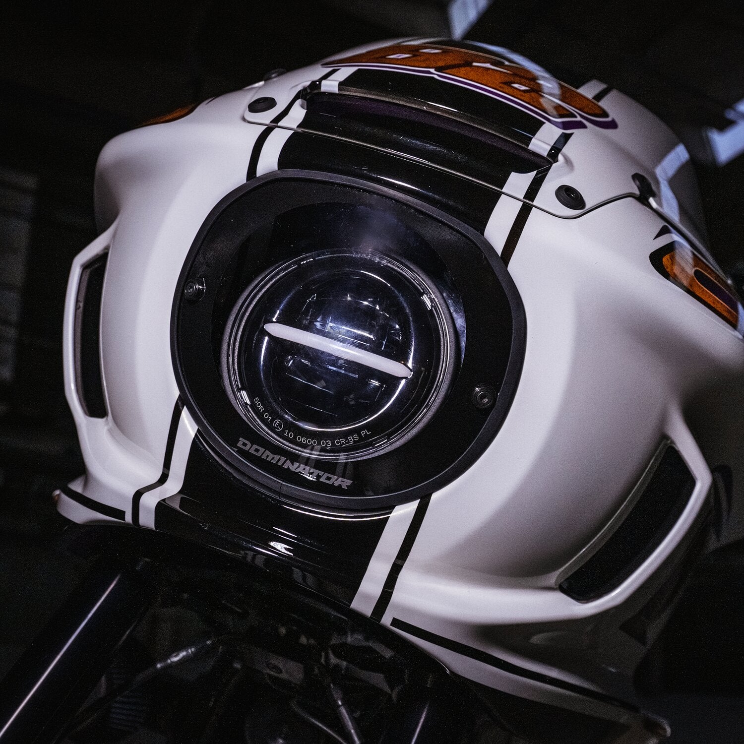 Dominator Motorcycles Dominator FXRT style headlamp lens kit