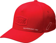 100% Shadow Flexfit Hat Curved Bill