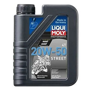 Liqui Moly 4t 20w-50 Street Engine Oil 1 liter