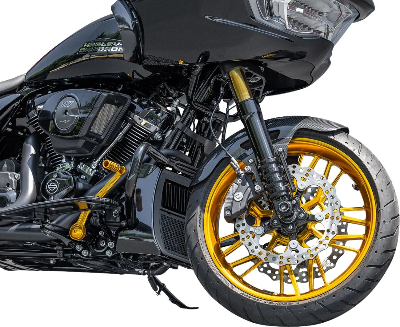 Arlen Ness Jagged Floating Rotor For V-twin