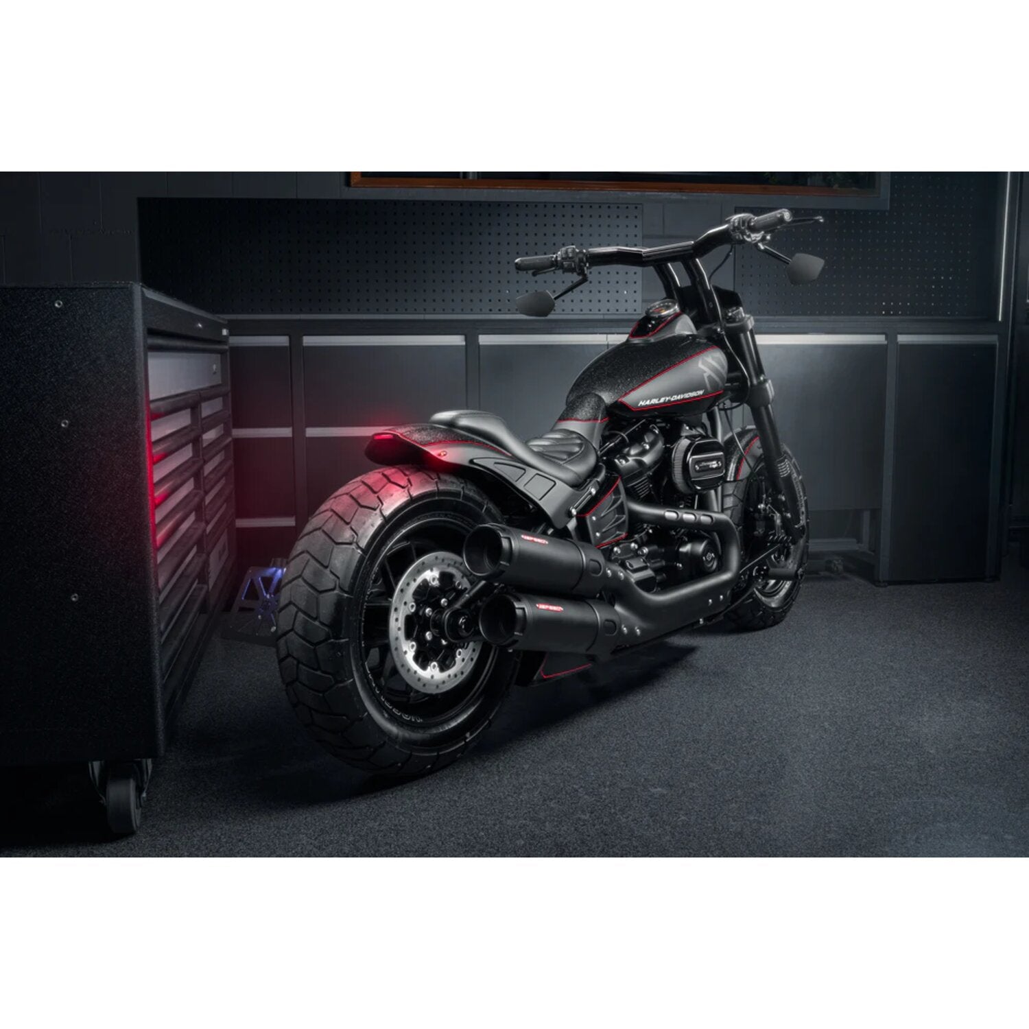 Killer Custom 'Back Saver' Raked T-Bar Mega handlebar 4"