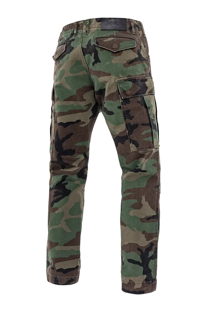 John Doe Monolayer Cargo Riding Pants Camo