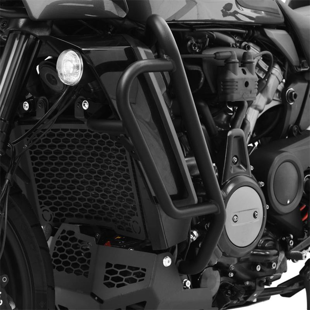 Zieger crash bar / engine guard set - Black