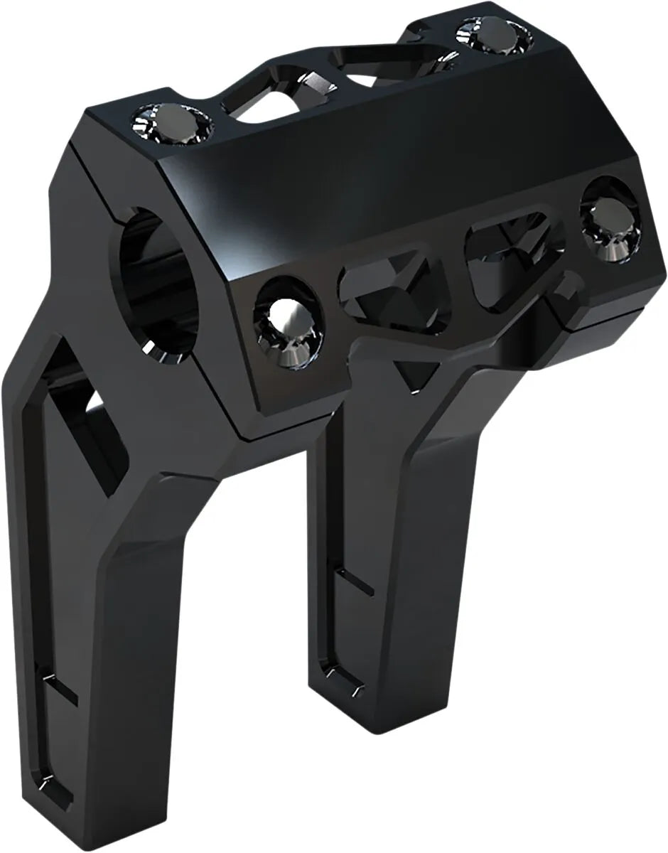 La Choppers 6" Performance Risers - Black Anodized
