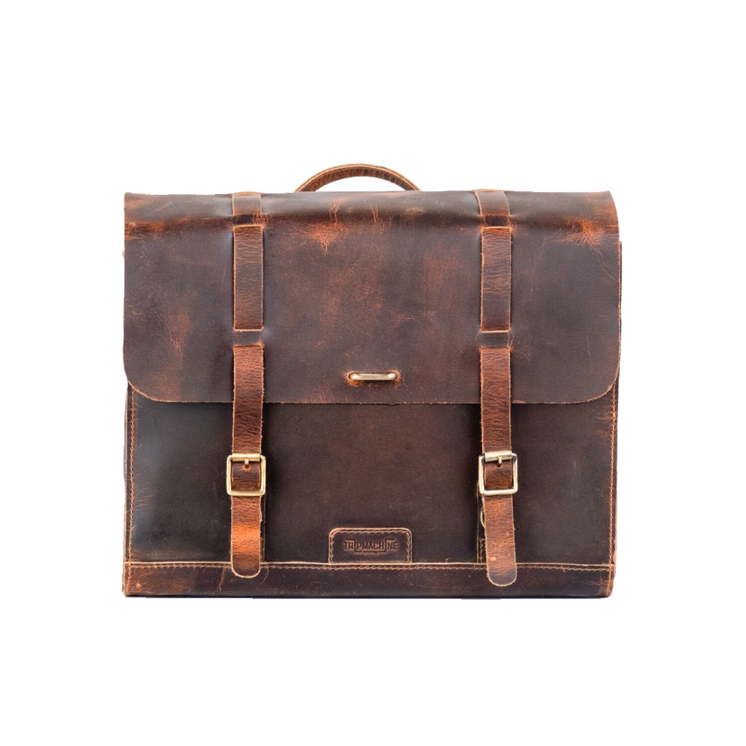 Trip Machine Legacy Saddlebag set - Cognac
