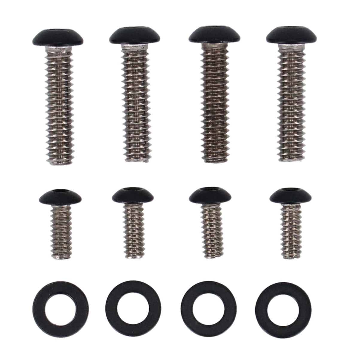 Screws4Bikes bolt kit handlebar switches - Matte black