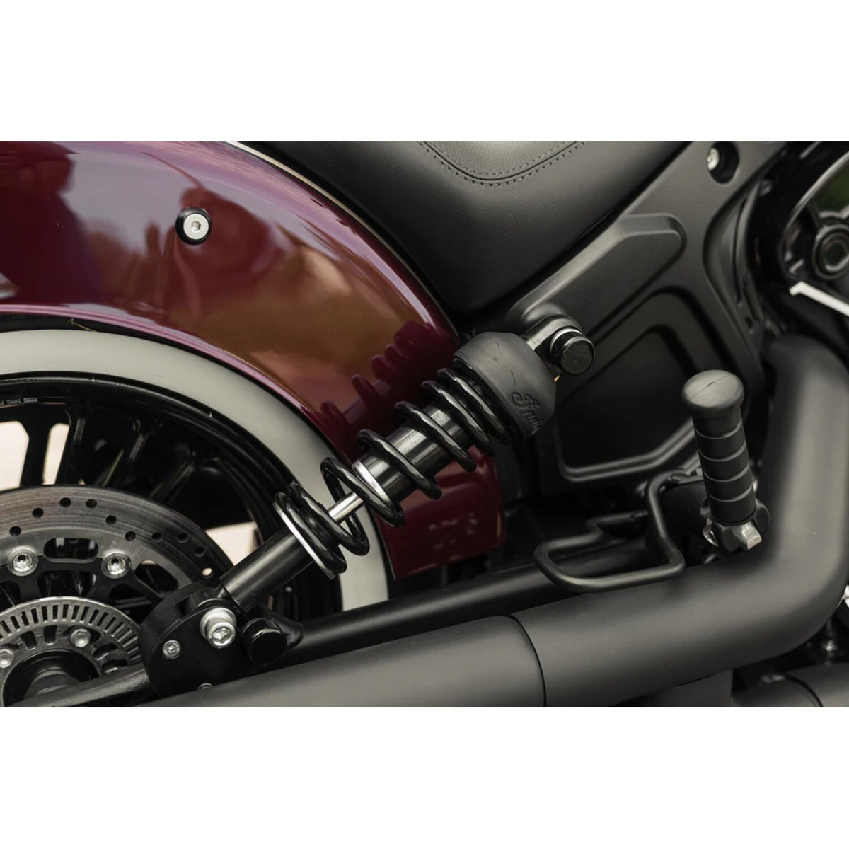 Killer Custom Rear Shock Bolt Covers - Black