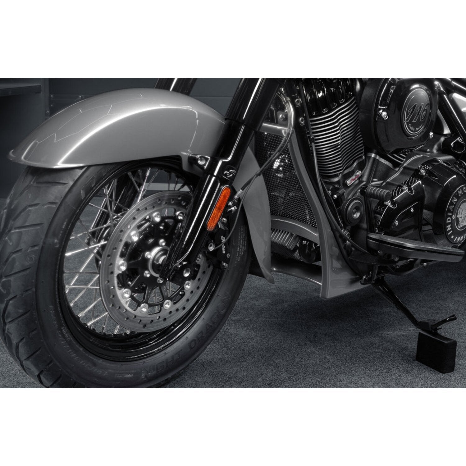 Killer Custom Apache Series Radiator Cover - Black