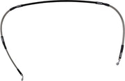 Moose Offroad Stainless Steel Braided Brake Line Front