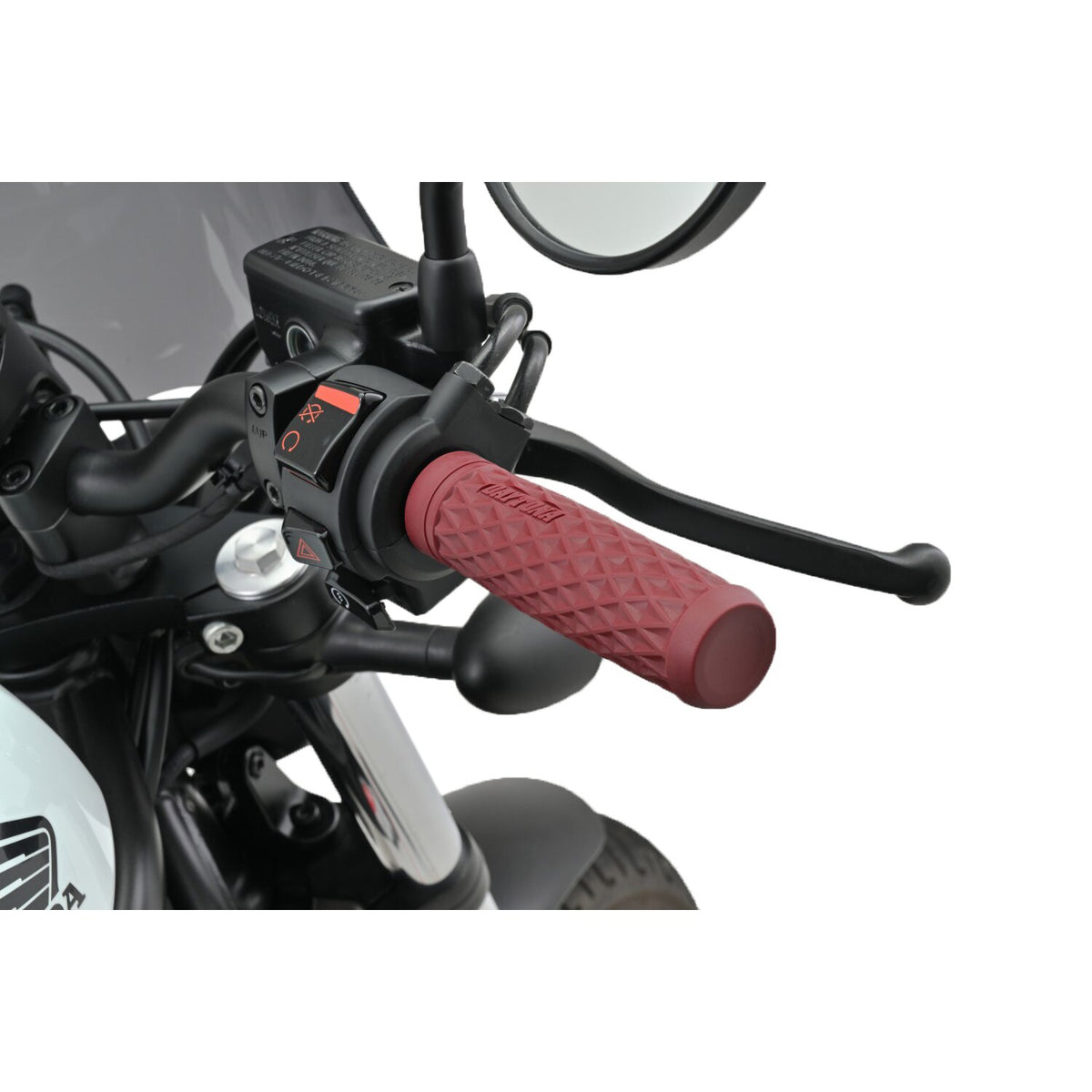 Daytona 1" Grippy Grip set - GRID - Dark red
