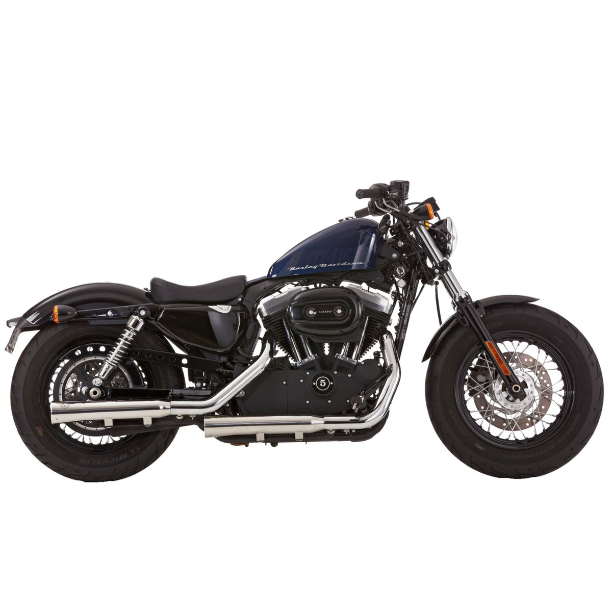 Falcon exhaust Falcon Double groove Slip-ons exhaust Polished