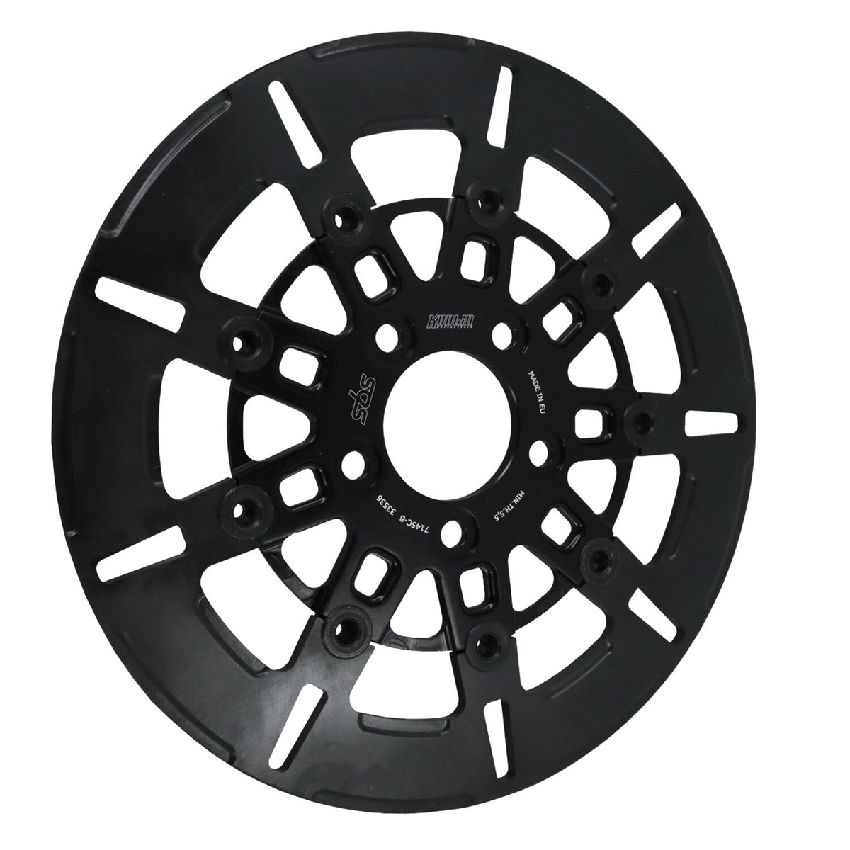 Kodlin by SBS '9-spoke' brake rotor rear - Black