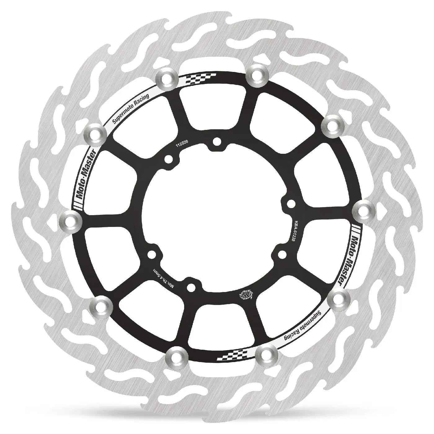 Moto-master Flame Series Brake Rotor For Enhanced Performance - Front
