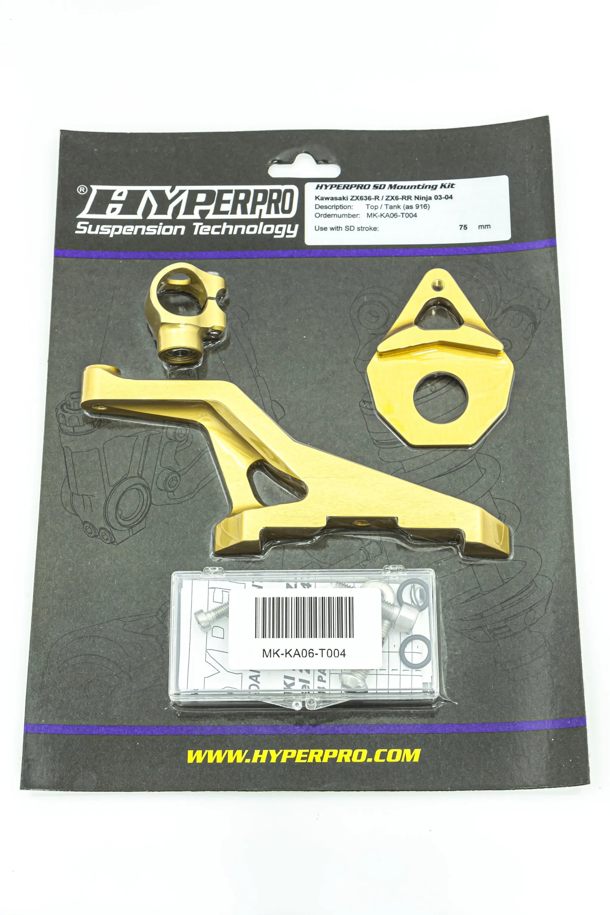 Hyperpro Steering Damper Mounting Kit