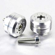 Pro Bolt Aluminium Bar Ends - Silver