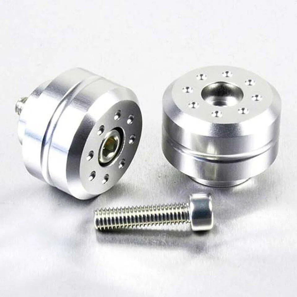 Pro Bolt Aluminium Bar Ends - Silver