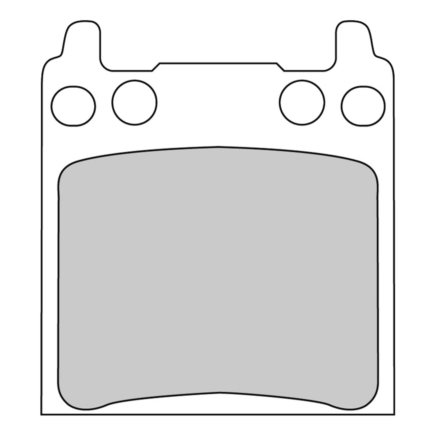 Ferodo brake pads - Organic P-compound