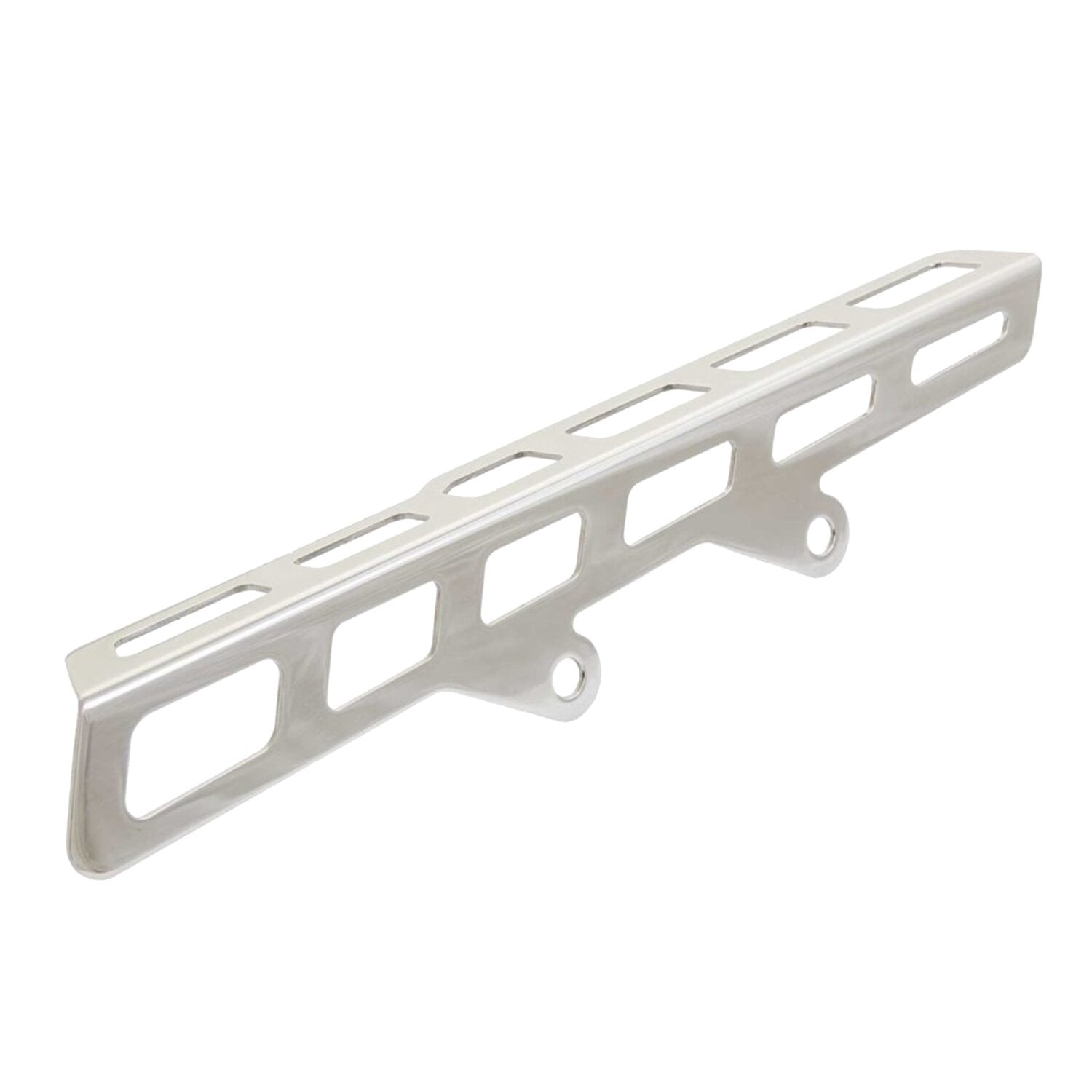 Rick's Motorcycles belt guard Square holes - Polished