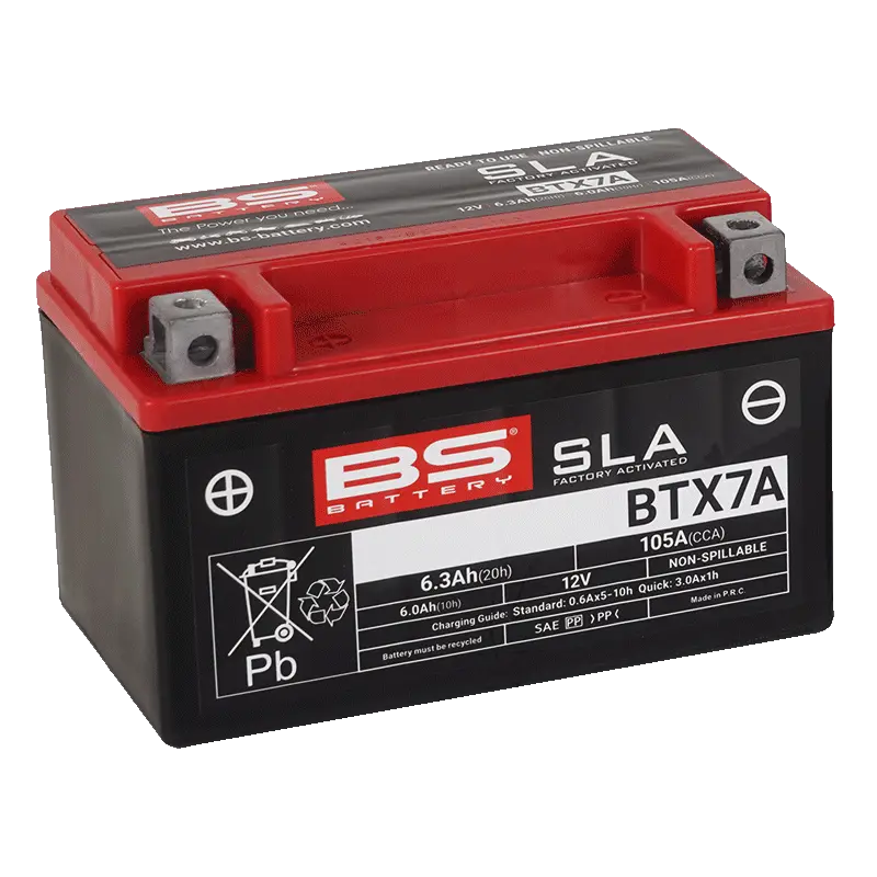 Bs Battery Agm 6ah - Maintenance-free Battery
