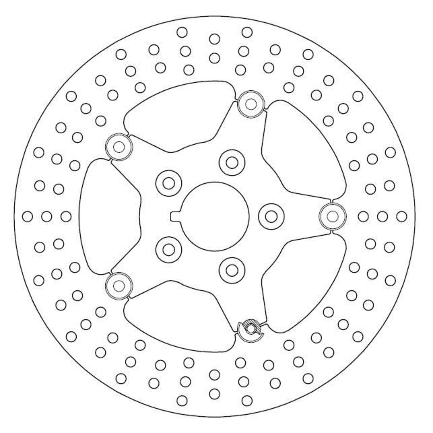 Ferodo 11.5"/292mm floating brake rotor