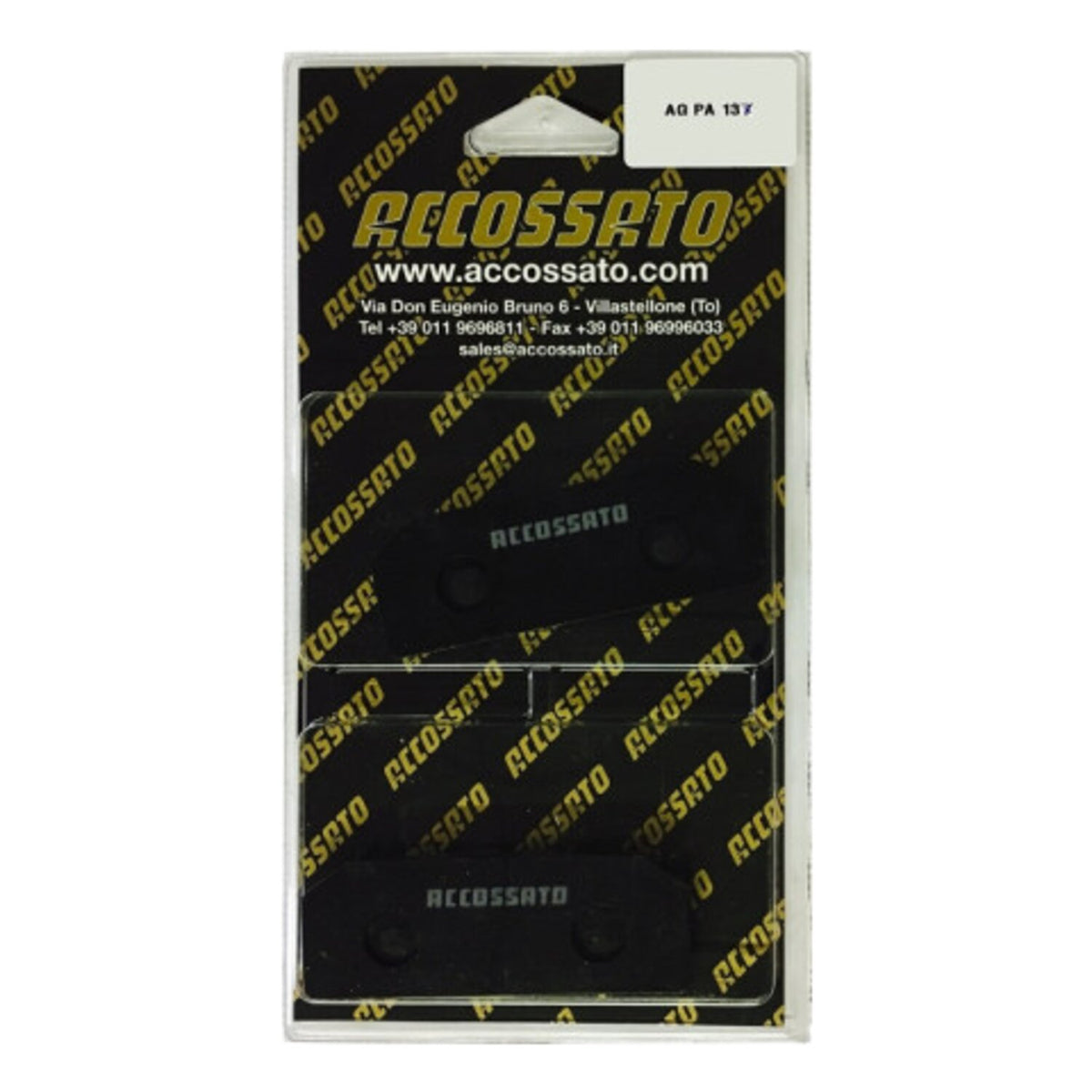 Accossato Brake pad set - Racing