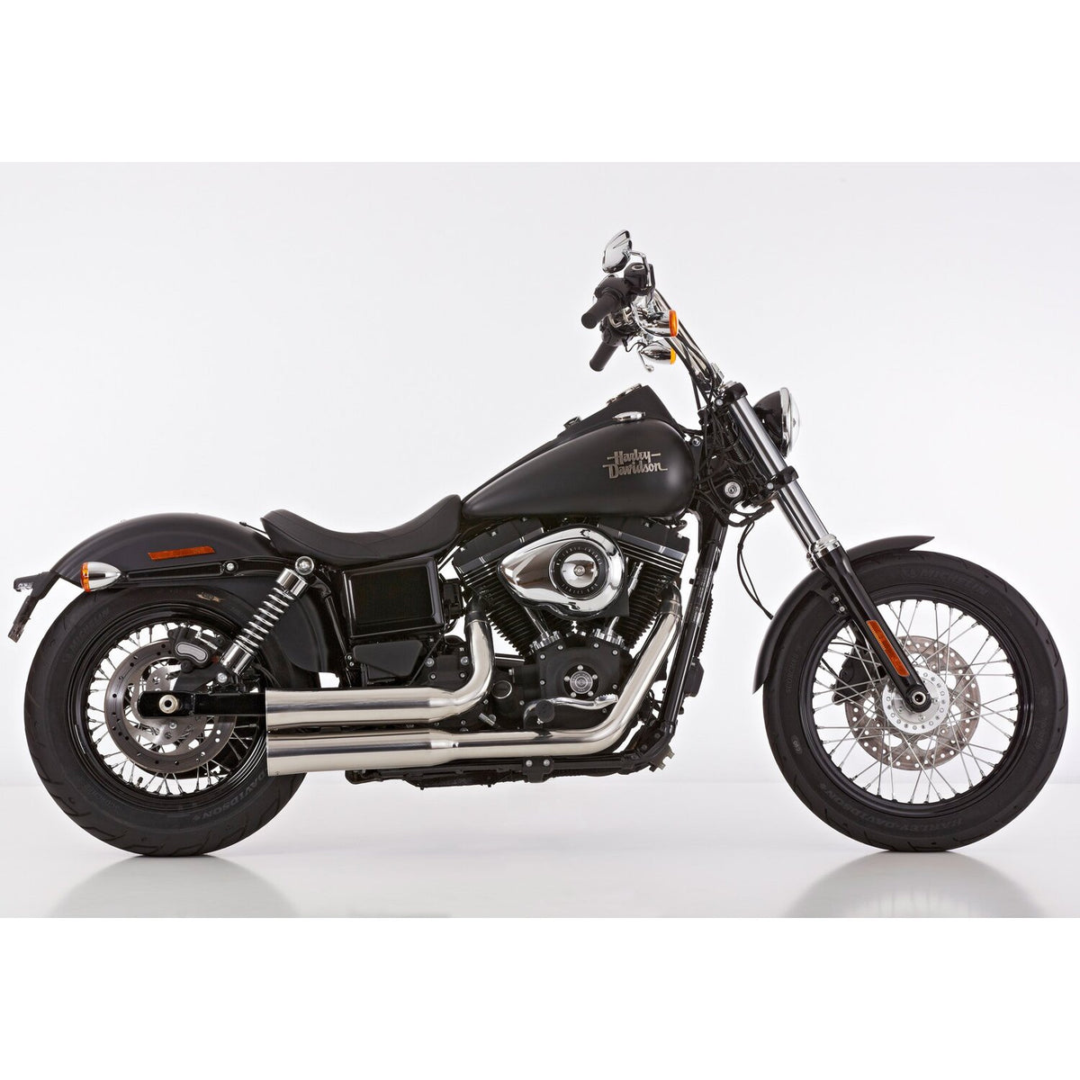 Falcon exhaust Falcon Double Groove 2 in 2 exhaust system - Polished