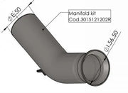 Leovince Mid Pipe For Improved Motorcycle Performance