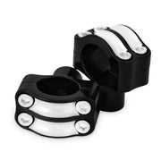 Burly Reaper riser kit - 1.5" high - 8-bolt 2-piece - Black CM