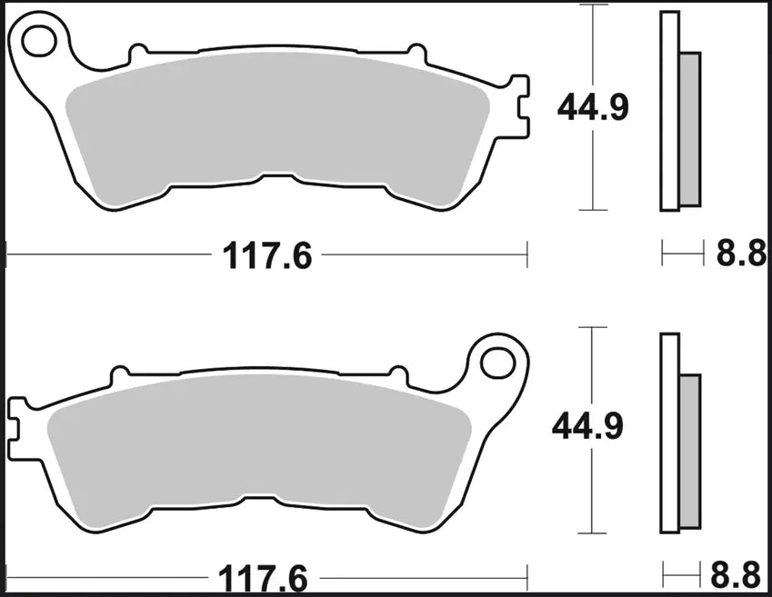 Brembo Xs Prime Line Sintered Brake Pads