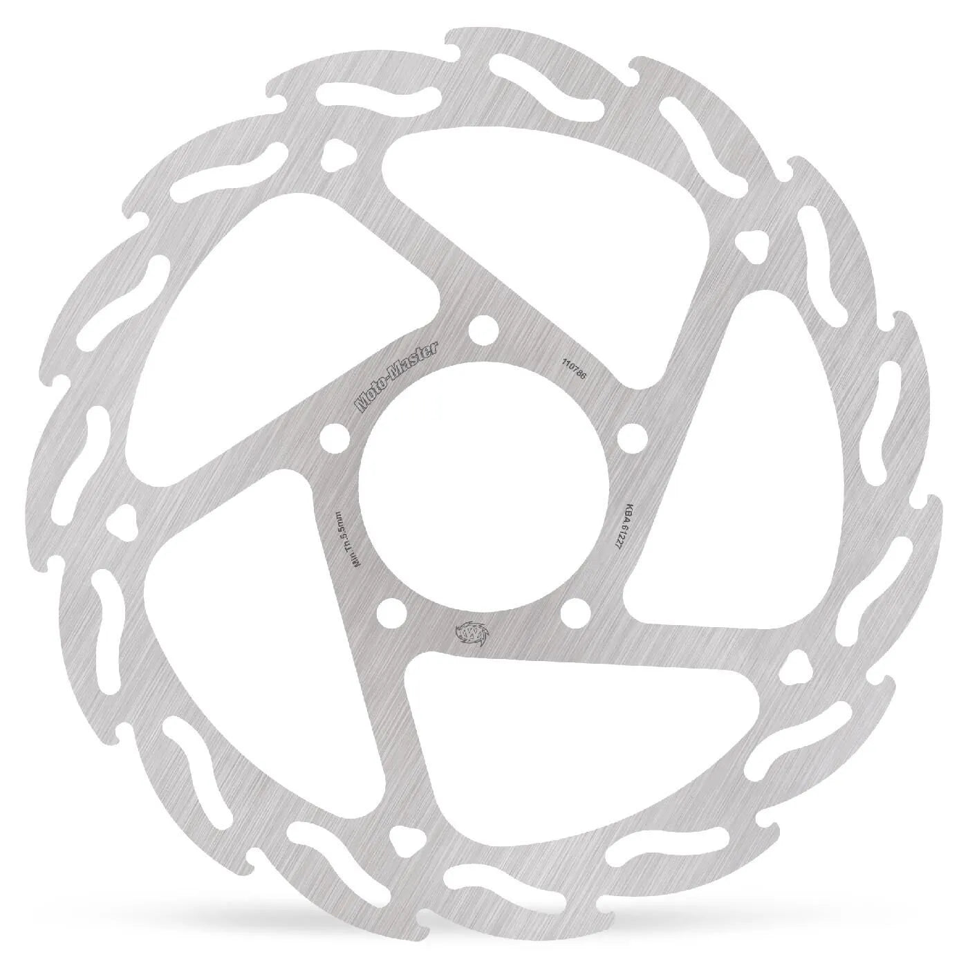 Moto-master Flame Series Fixed Brake Rotor - Rear