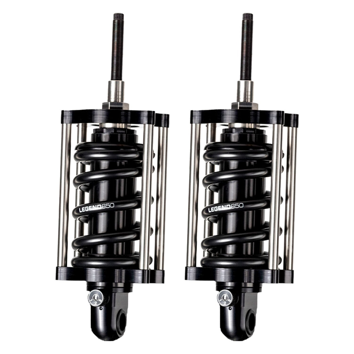 Legend Air Suspension Legend Revo-A shock set - Heavy Duty - 13" Black