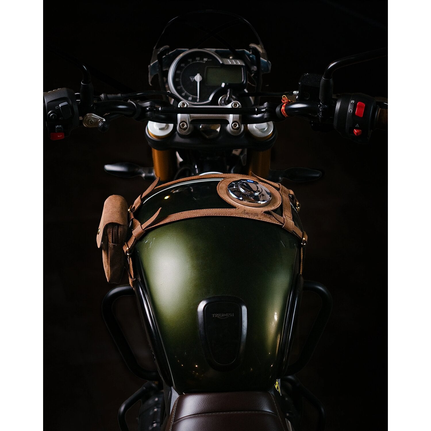 Trip Machine Tank Straps tobacco