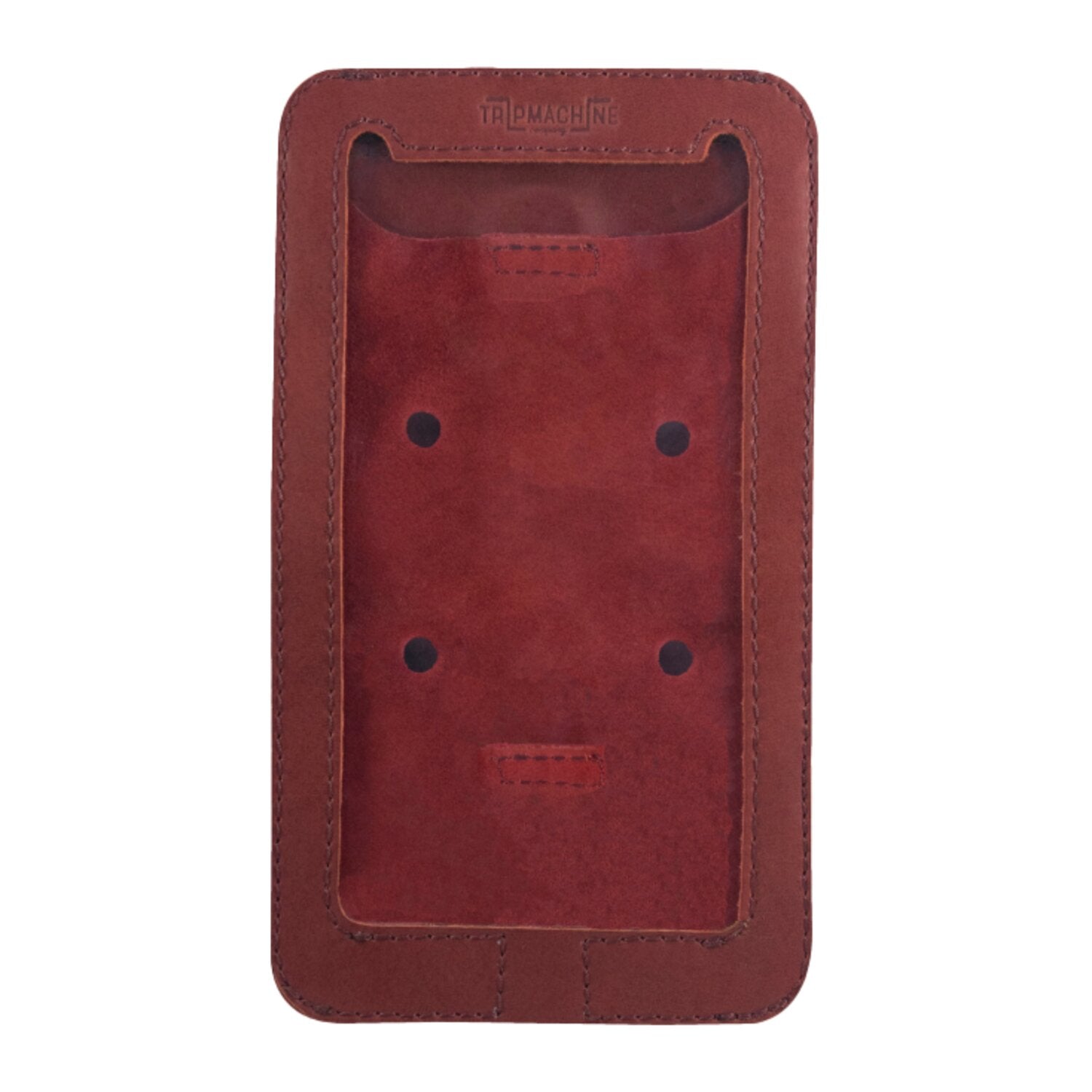 Trip Machine Phone pouch cherry red