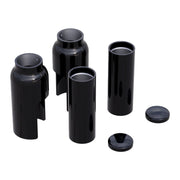 Rick's Motorcycles fork cover kit 6-piece - Black
