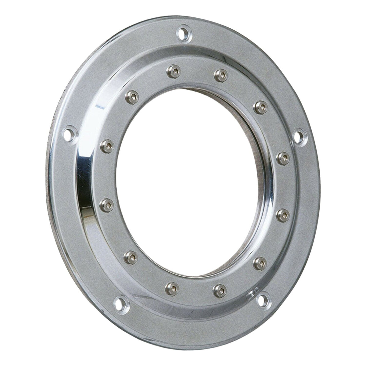 Rick's Motorcycles derby cover 'Porthole' - Polished