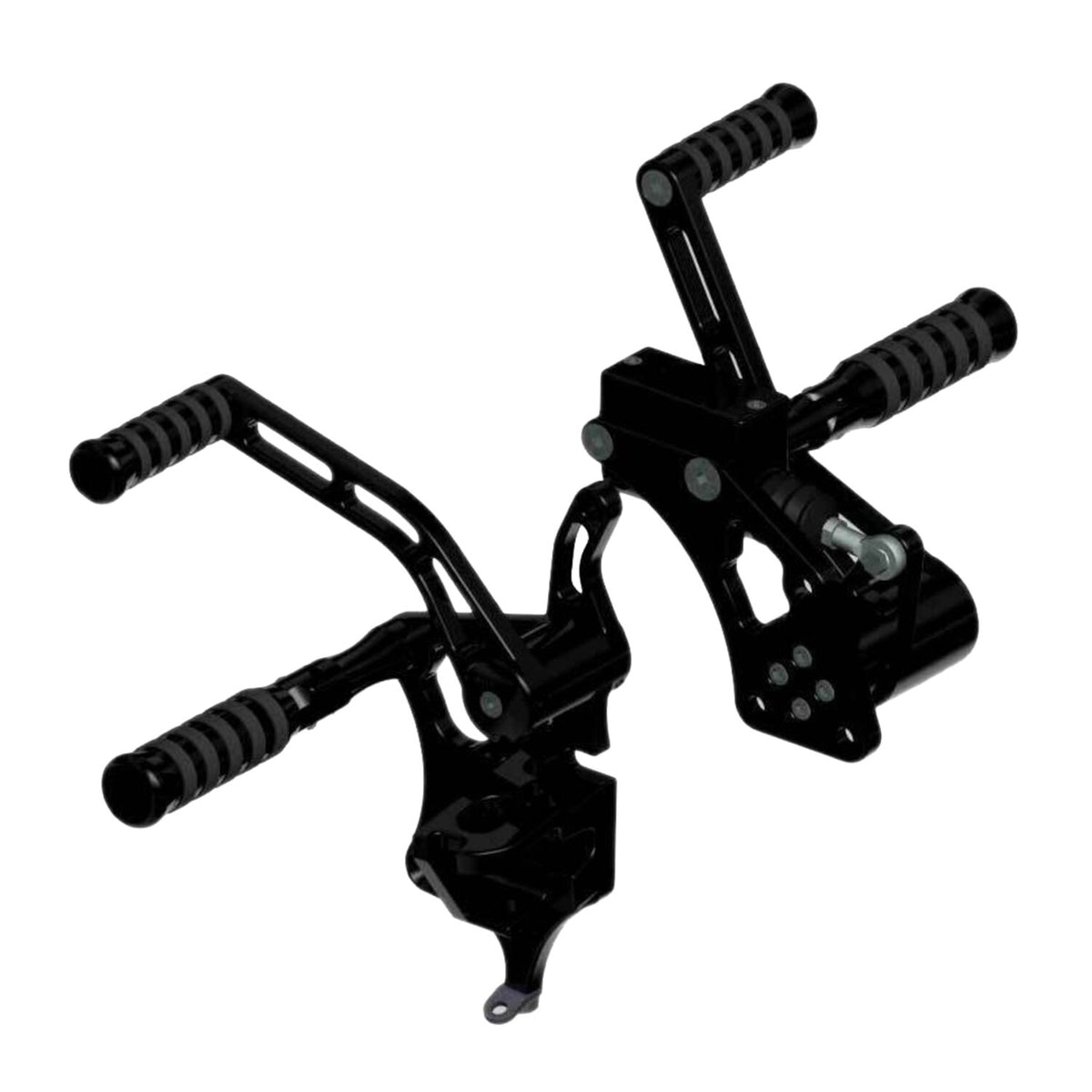 Rick's Motorcycles +2" Forw - control kit - O-Ring - Black