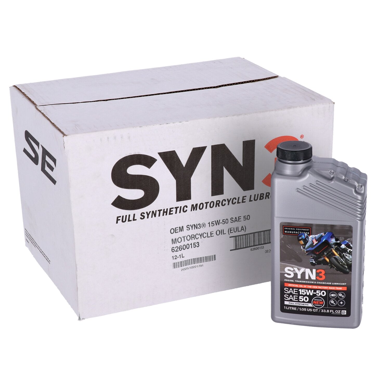 OEM SE SYN3 15W50/SAE 50 oil