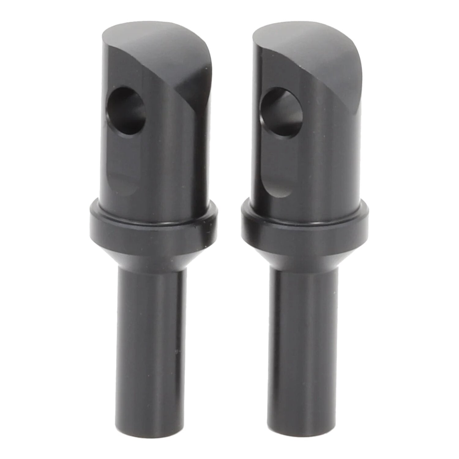 Flo Motorsports replacement foot peg clevis set - Front