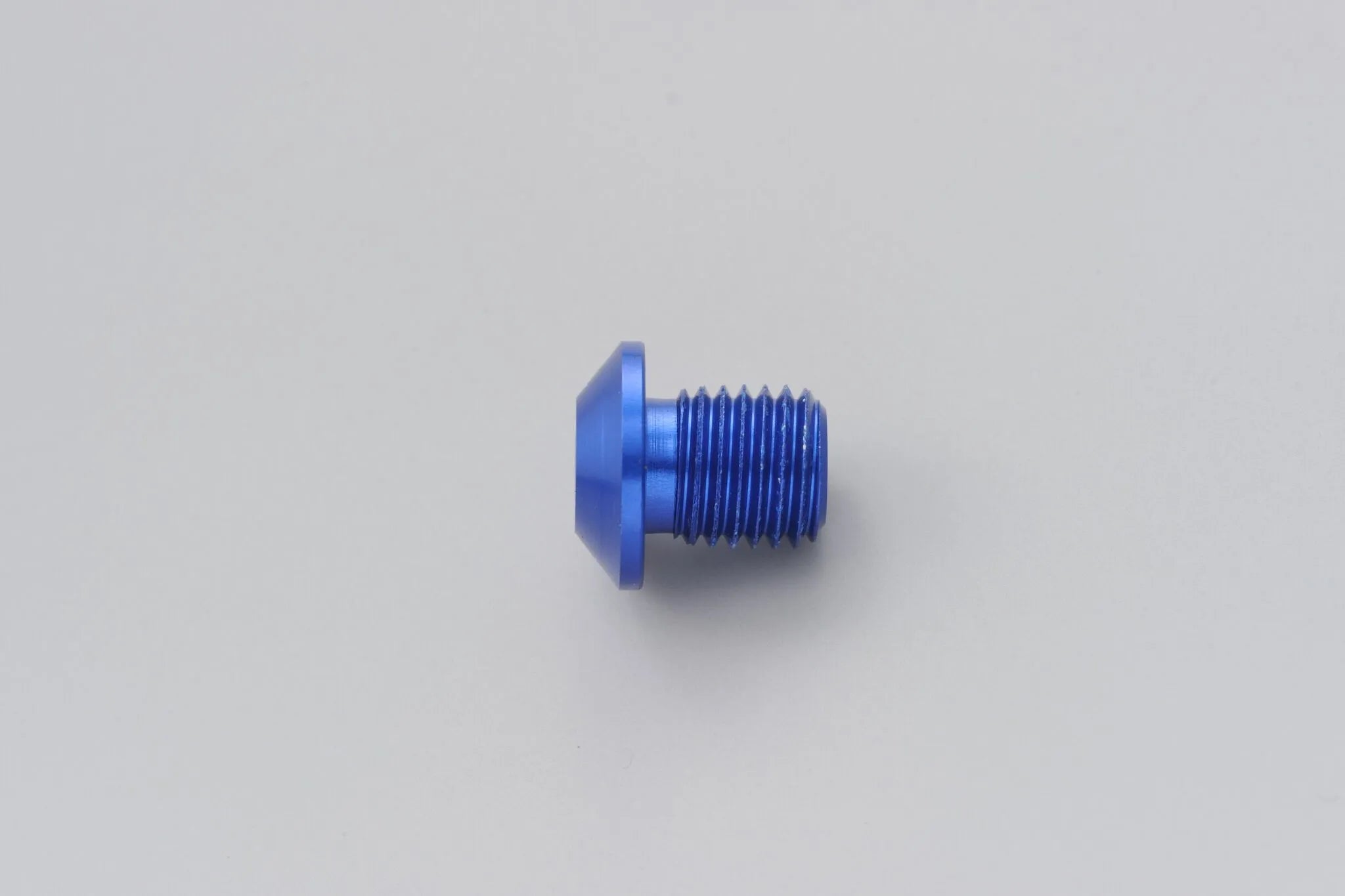 Daytona M10 Mirror Plug Bolt - Blue Anodized
