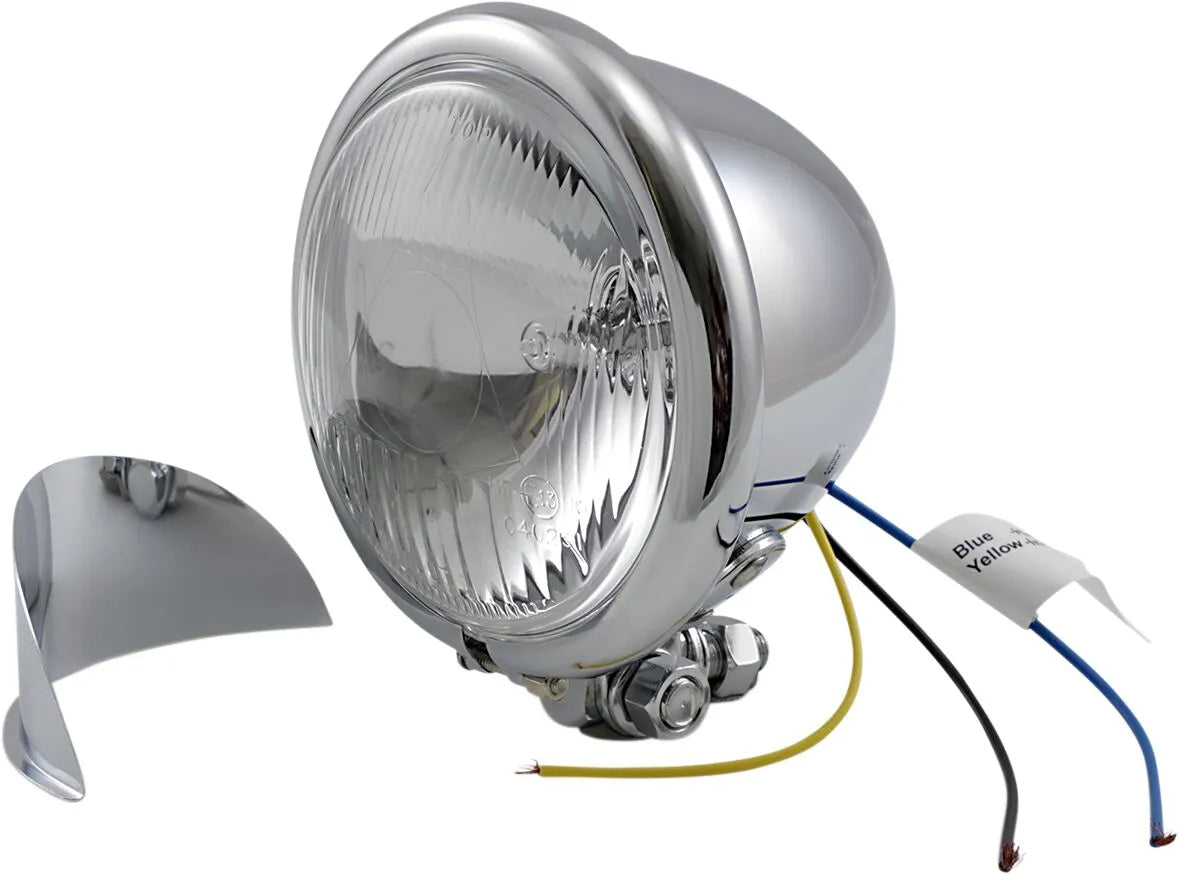 Drag Specialties 4.5" Spotlight With Visor
