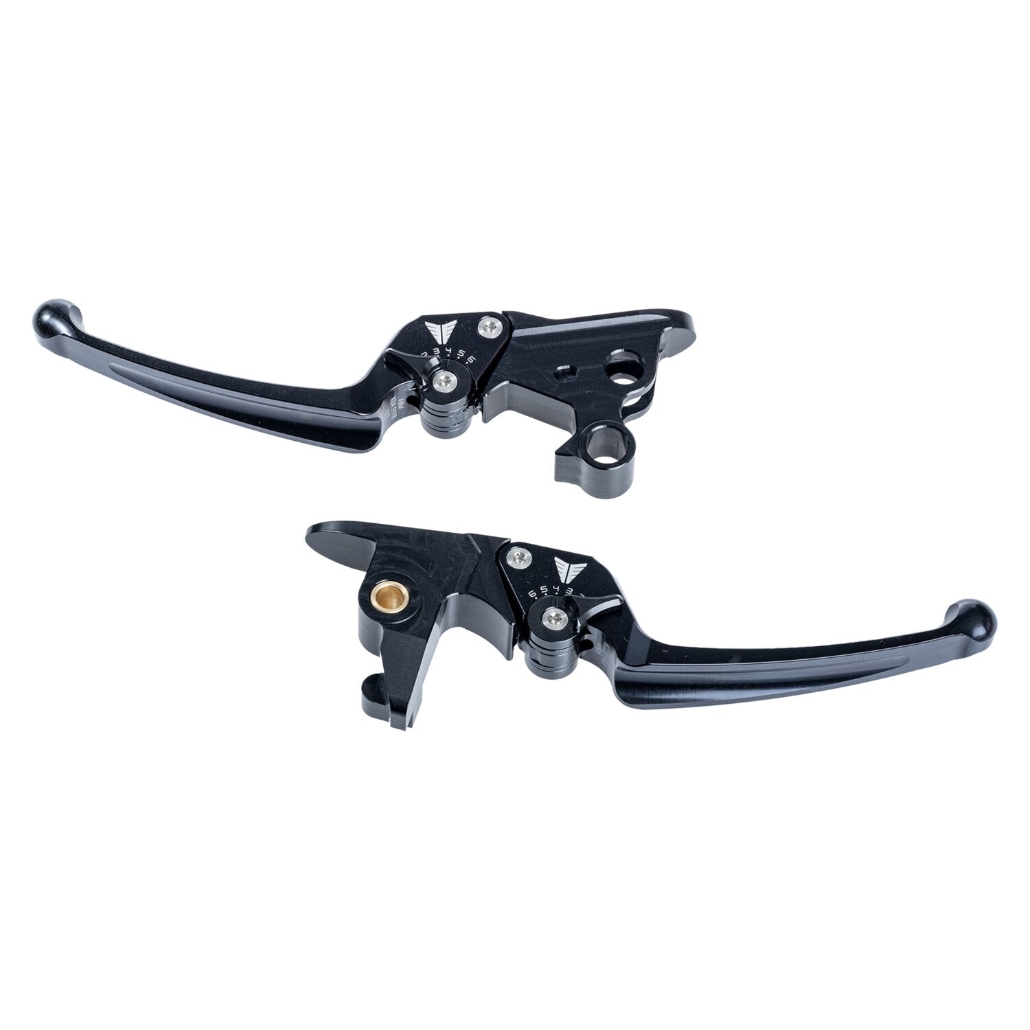 Müeller Müller Adjustable Lever Set Gen2 Softail - Black