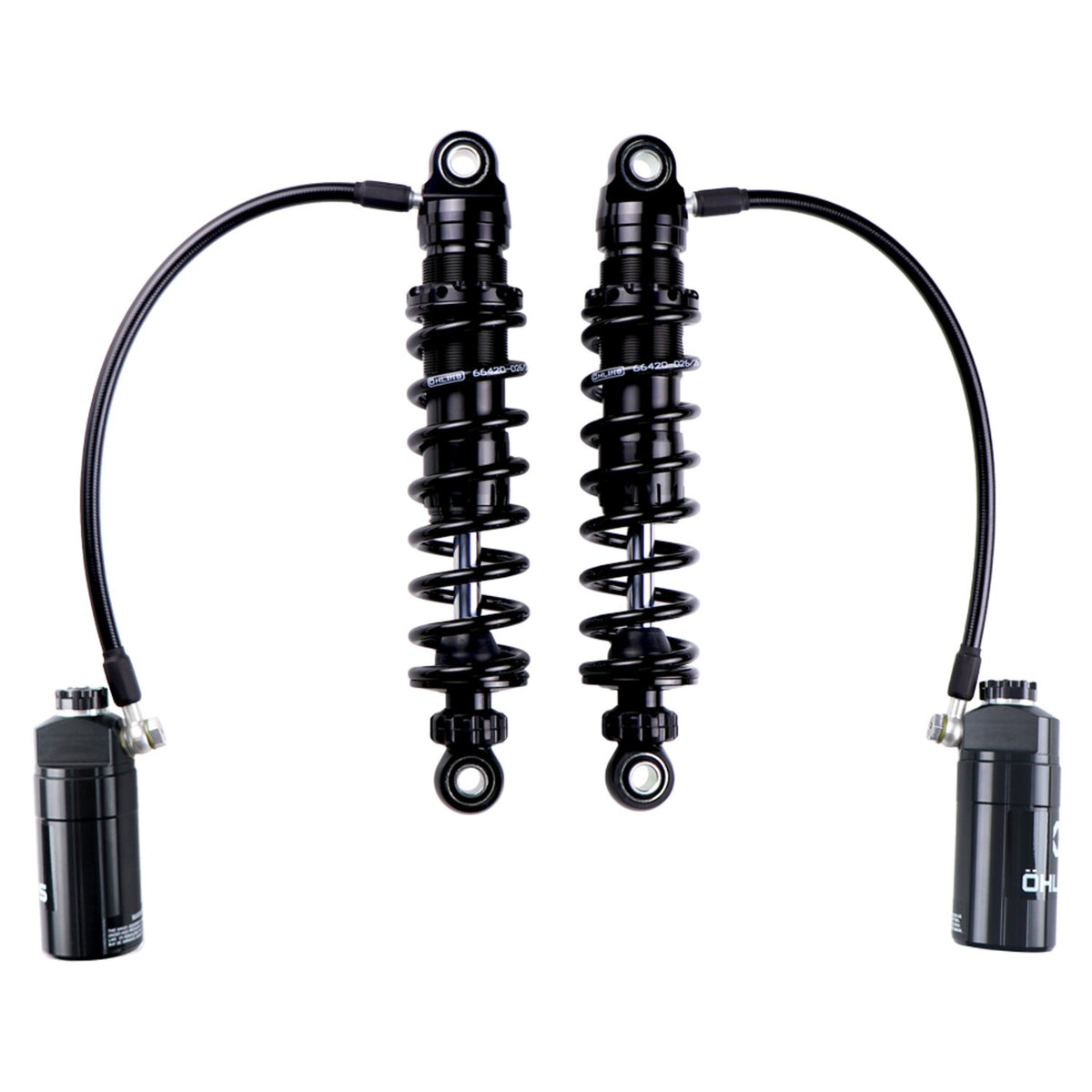 Öhlins Ohlins STX36 Blackline rear shocks - Black reservoir - 12"