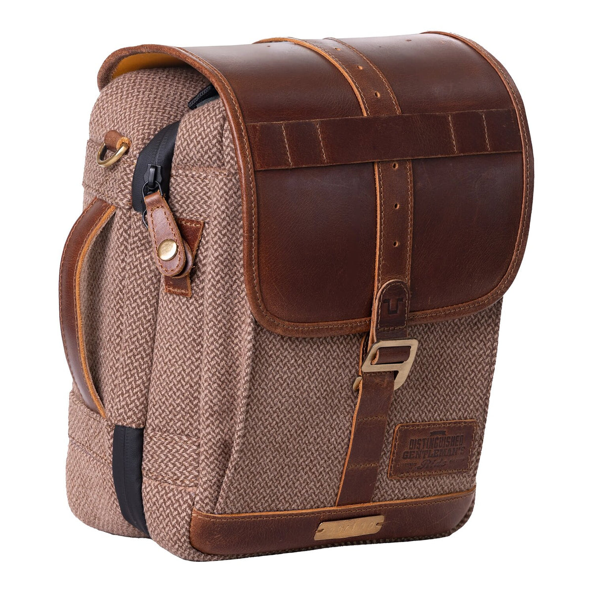 Trip Machine x DGR Cartographer tank bag cognac
