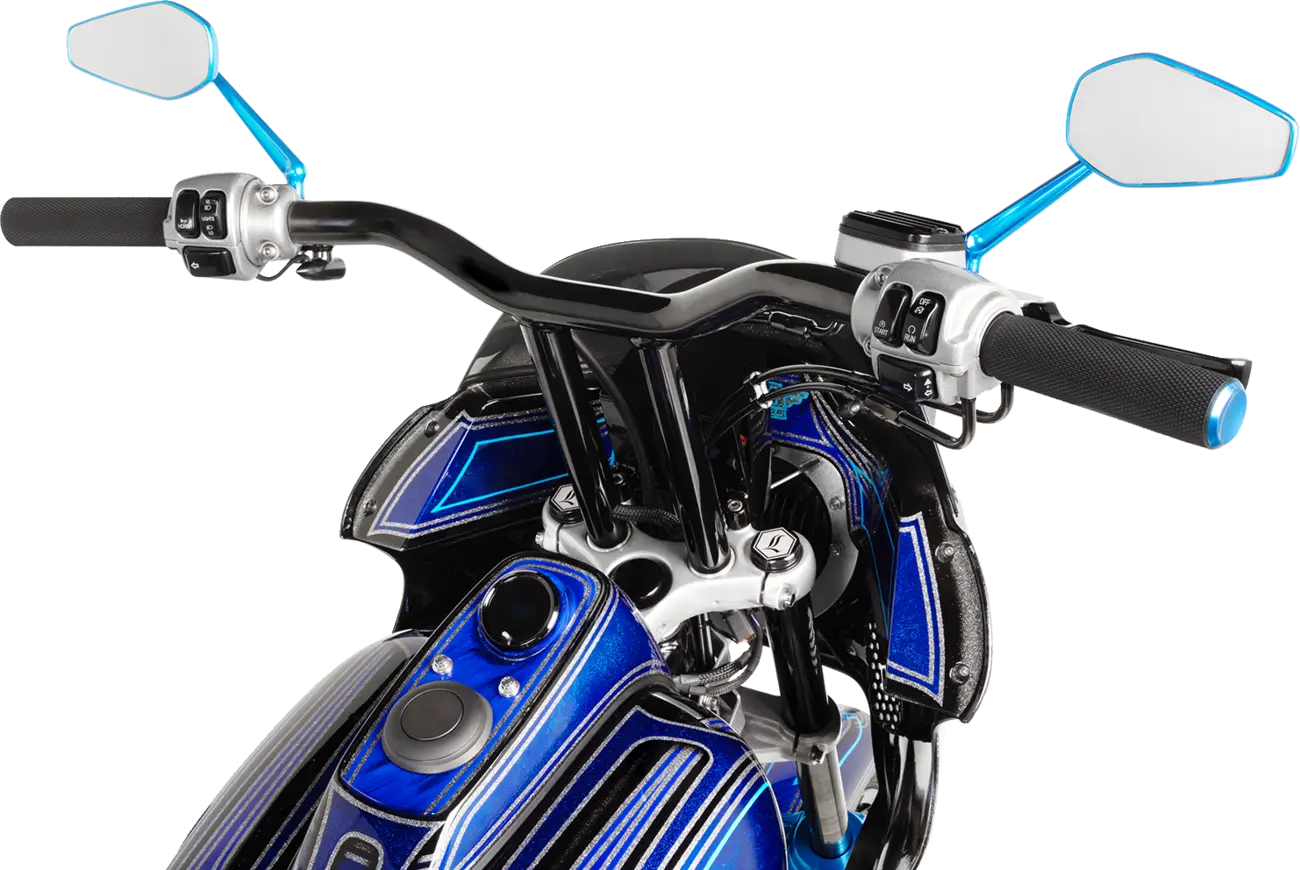 Arlen Ness Mini Stocker Forged Mirror