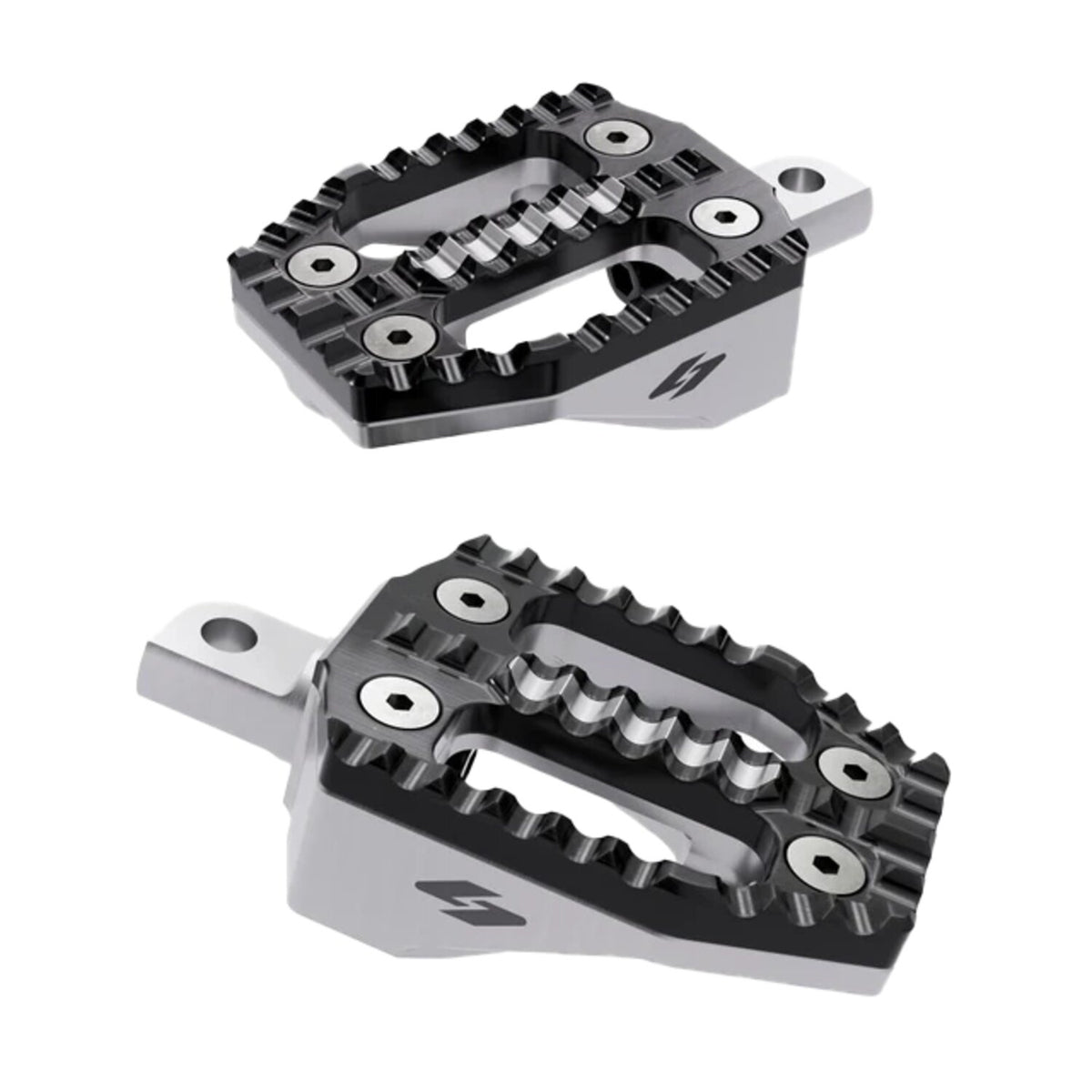Kraus EXO pegs Base Bite Plate Anodized - Raw machined