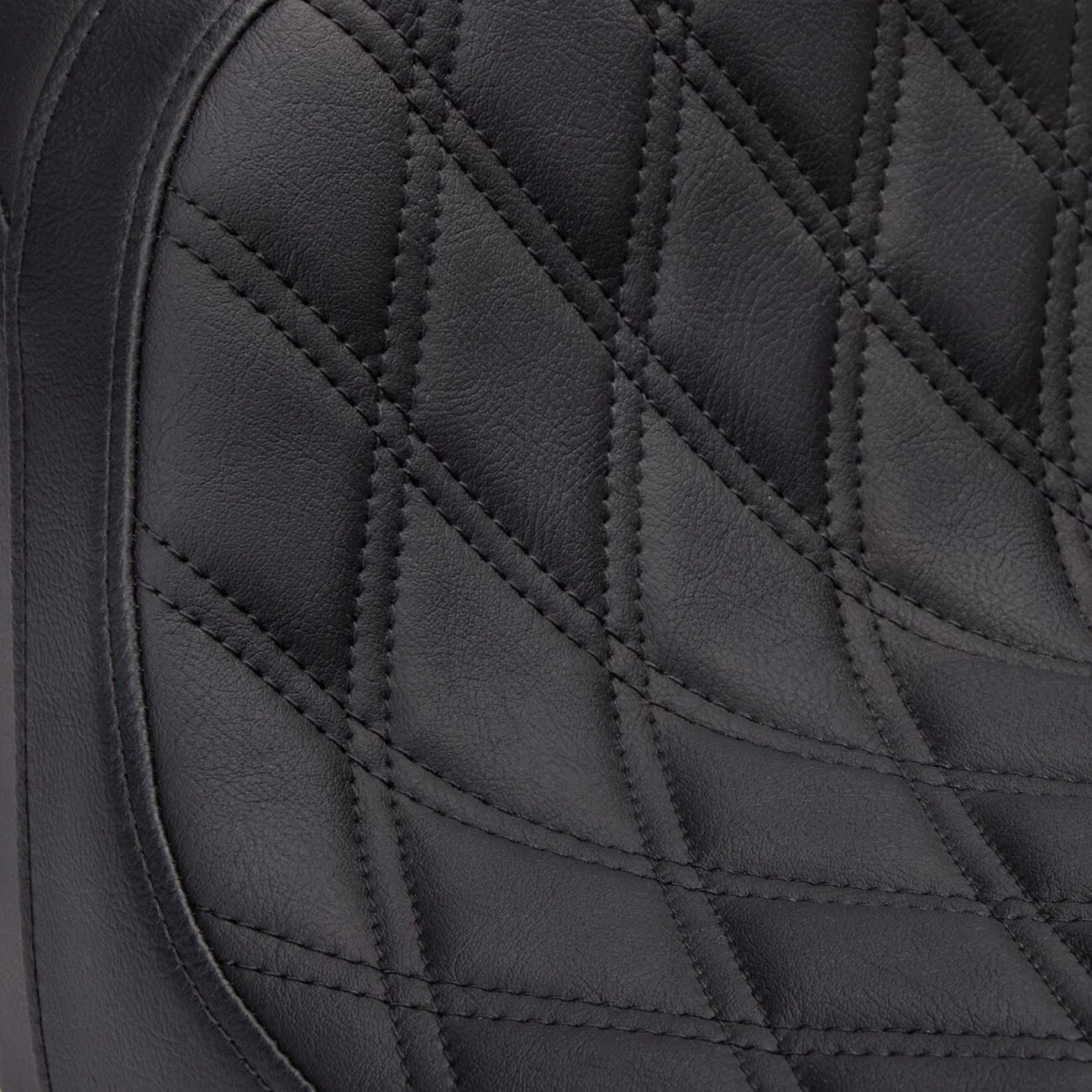 Drag Specialties Performance Predator 2-up Seat - For Harley Davidson