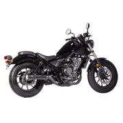 Falcon exhaust Falcon Double Groove Slip-On (2-1) matte black