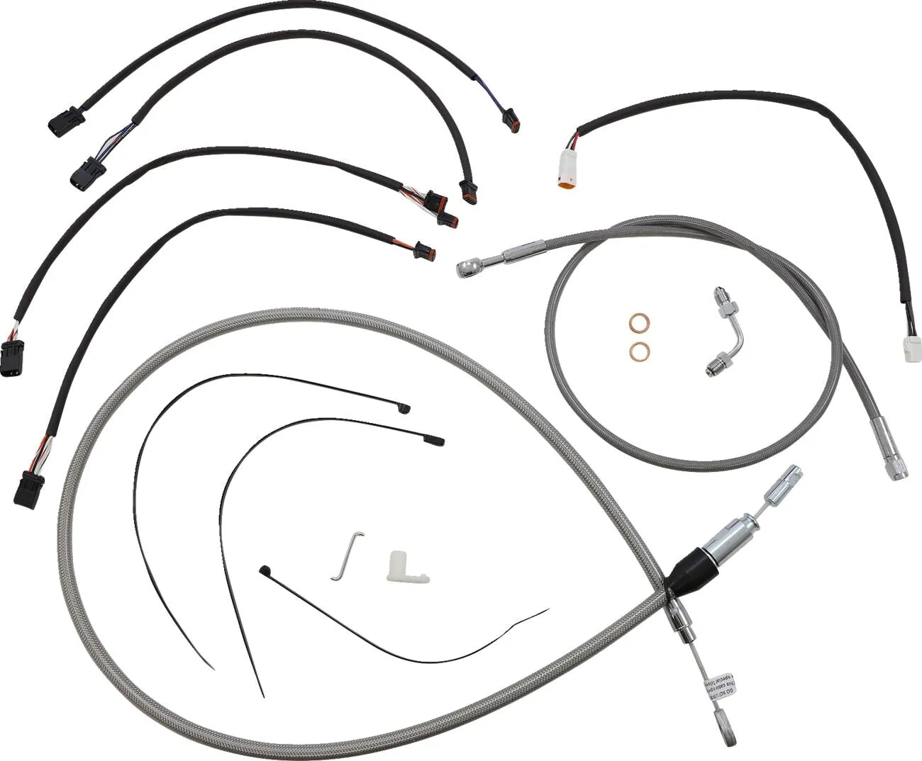 Magnum Shielding XR Handlebar Installation Kit for Ape Hangers