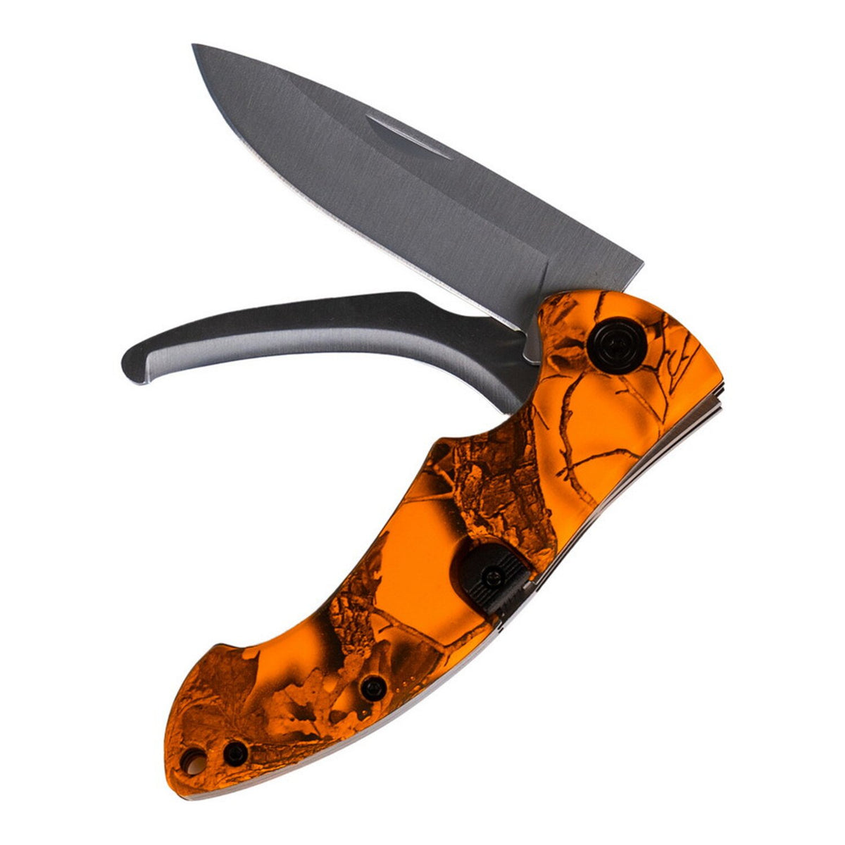 Army Surplus Survival Knife camo orange